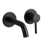 Potinkinis maišytuvas praustuvui Balneo Cascade Black