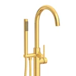 Laisvai pastatomas vonios maišytuvas Cascade Gold - Image 2