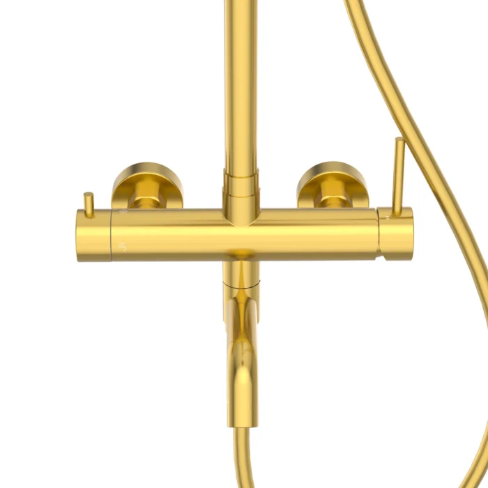Dušo komplektas su maišytuvu Balneo Cascade Gold - Image 3