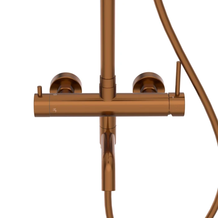 Dušo komplektas su maišytuvu Balneo Cascade Copper - Image 2