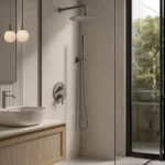 Potinkinis dušo komplektas Balneo Cascade Model 2 Gun Metal - Image 2