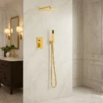 Potinkinis dušo komplektas Balneo Cascade Model 3 Gold - Image 3