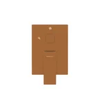 Potinkinis dušo komplektas Balneo Cascade Model 3 Copper - Image 6