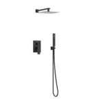 Potinkinis dušo komplektas Balneo Cascade Model 3 Black