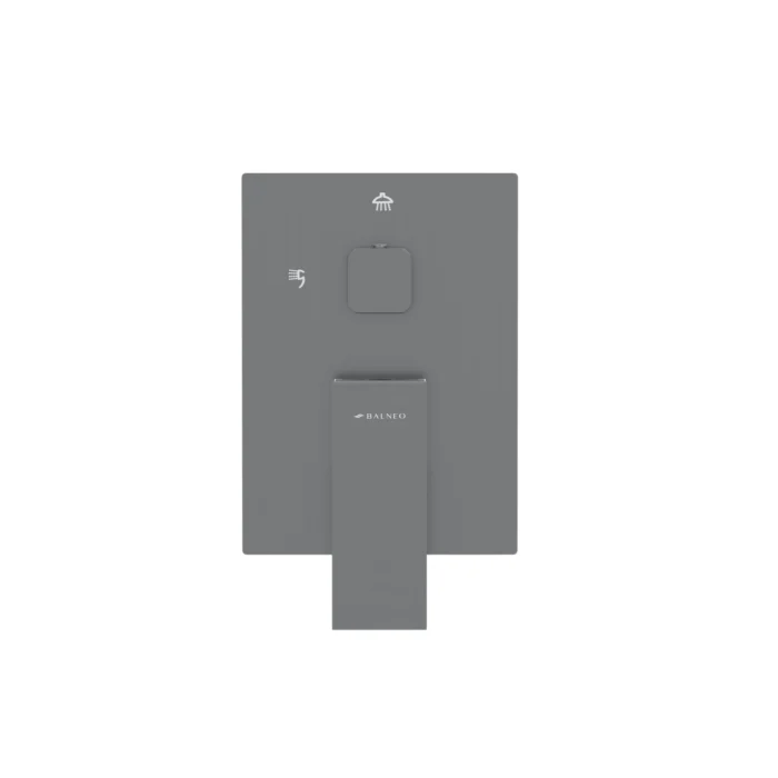 Potinkinis dušo komplektas Balneo Cascade Model 3 Gun Metal - Image 5