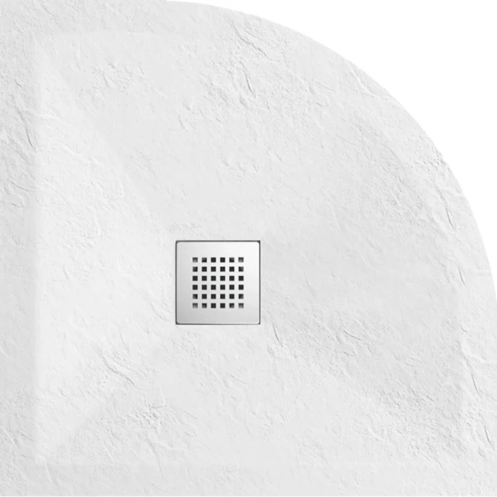 Dušo padėklas pusapvalis Balneo Stone Tray 90x90cm - Image 6