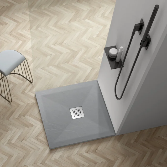 Dušo padėklas Balneo Stone Tray 90x90cm - Image 6