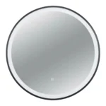 Apvalus veidrodis LED nerasojantis Balneo Venus Black