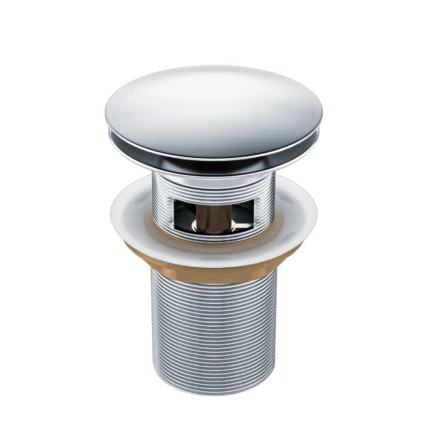 Praustuvo vožtuvas su persipylimu Balneo Click Clack A Chromas