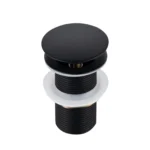 Praustuvo vožtuvas be persipylimo Balneo Click Clack A Juodas