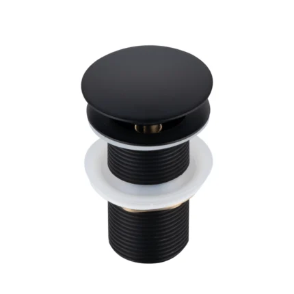 Praustuvo vožtuvas be persipylimo Balneo Click Clack A Juodas