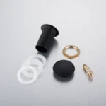 Praustuvo vožtuvas be persipylimo Balneo Click Clack A Juodas - Image 5