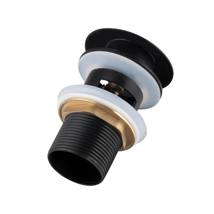 Praustuvo vožtuvas su persipylimu Balneo Click Clack A Juodas - Image 3