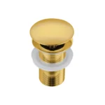 Praustuvo vožtuvas be persipylimo Balneo Click Clack A Auksas