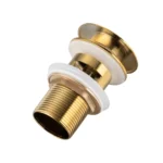 Praustuvo vožtuvas su persipylimu Balneo Click Clack A Auksas - Image 3