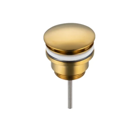 Universalus praustuvo vožtuvas Balneo Click Clack D auksas