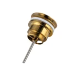 Universalus praustuvo vožtuvas Balneo Click Clack D auksas - Image 4