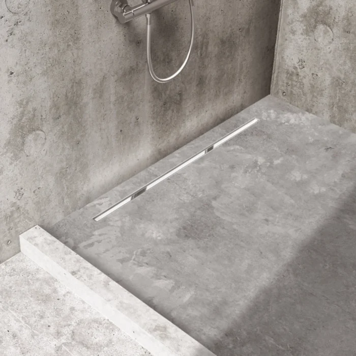 Dušo latakas Balneo Slim & Low Proline Mirror Silver - Image 3