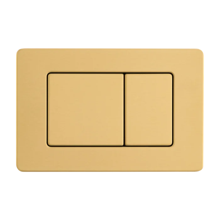 WC nuleidimo mygtukas Balneo šlifuotas auksas