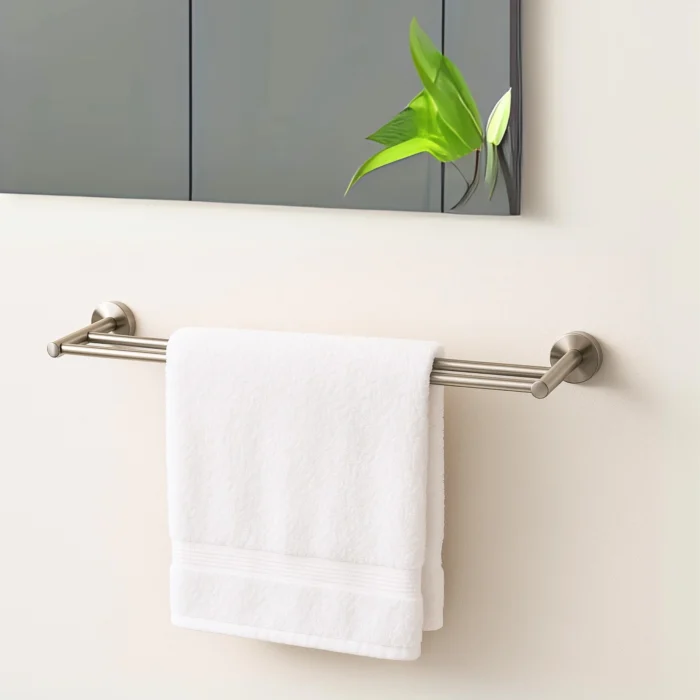 Rankšluoščių laikiklis Balneo QUBE Model 2 60cm - Image 7