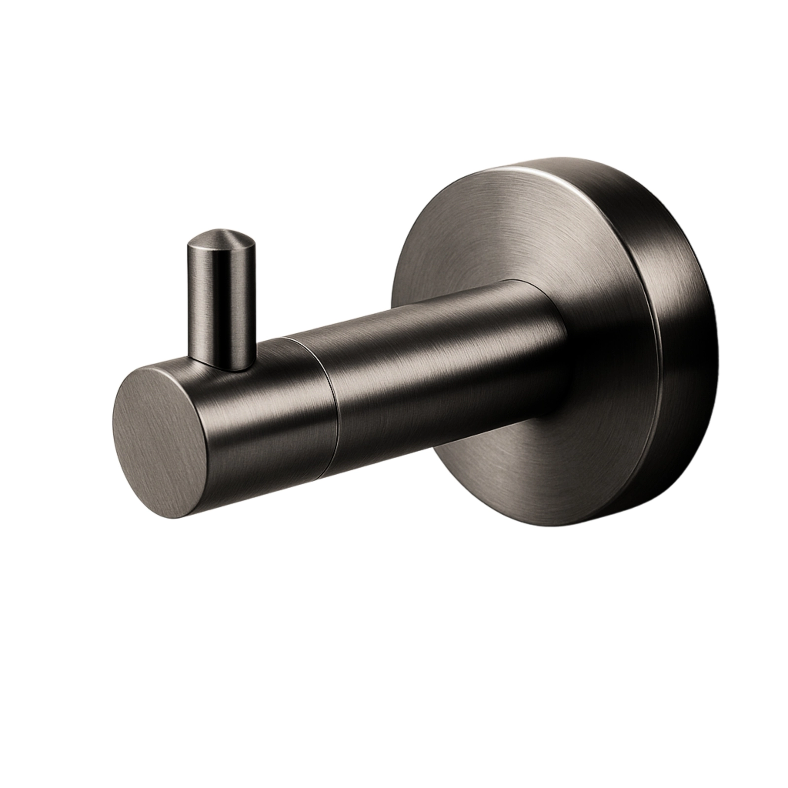 eng_pl_QUBE-Hook-Model-1-Gun-Metal-20860_1 Kabliukas Balneo QUBE Model 1 Gun Metal - Image 1