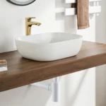 Apvalus sifonas praustuvui Balneo šlifuotas baltas - Image 2