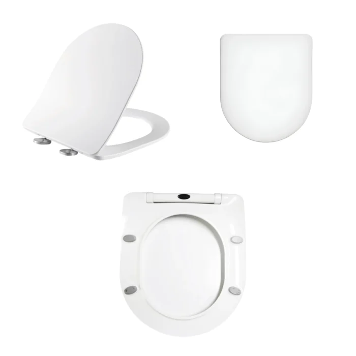 WC dangtis Balneo Luna,Luxa Soft-Close White - Image 3