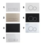 WC nuleidimo mygtukas