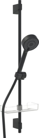 Dušo komplektas be maišytuvo Oras New Apollo- Juodas 544-33 - Image 4