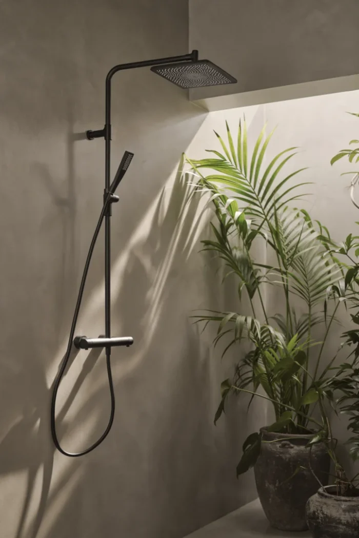 Dušo komplektas termostatinis Oras Aurelia - Juodas 4796-33 - Image 2