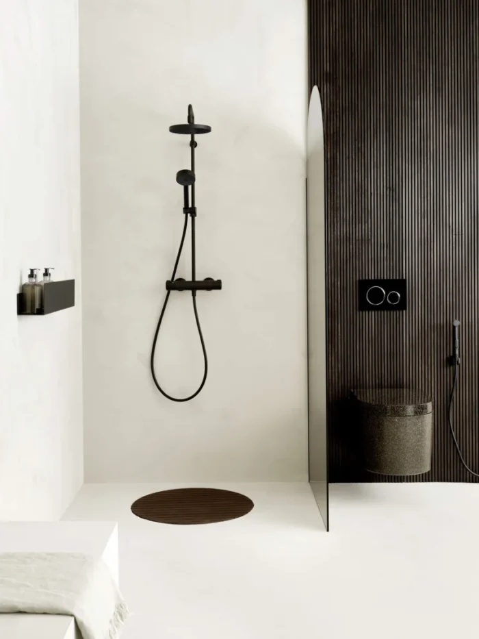 Dušo komplektas termostatinis Oras Nova- Juodas 7402U-33 - Image 4