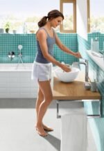 Maišytuvas praustuvui Hansgrohe Logis E 230 - Chromas - Image 3