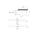 Dušo padėklo sifonas Balneo Stone Tray - Image 4