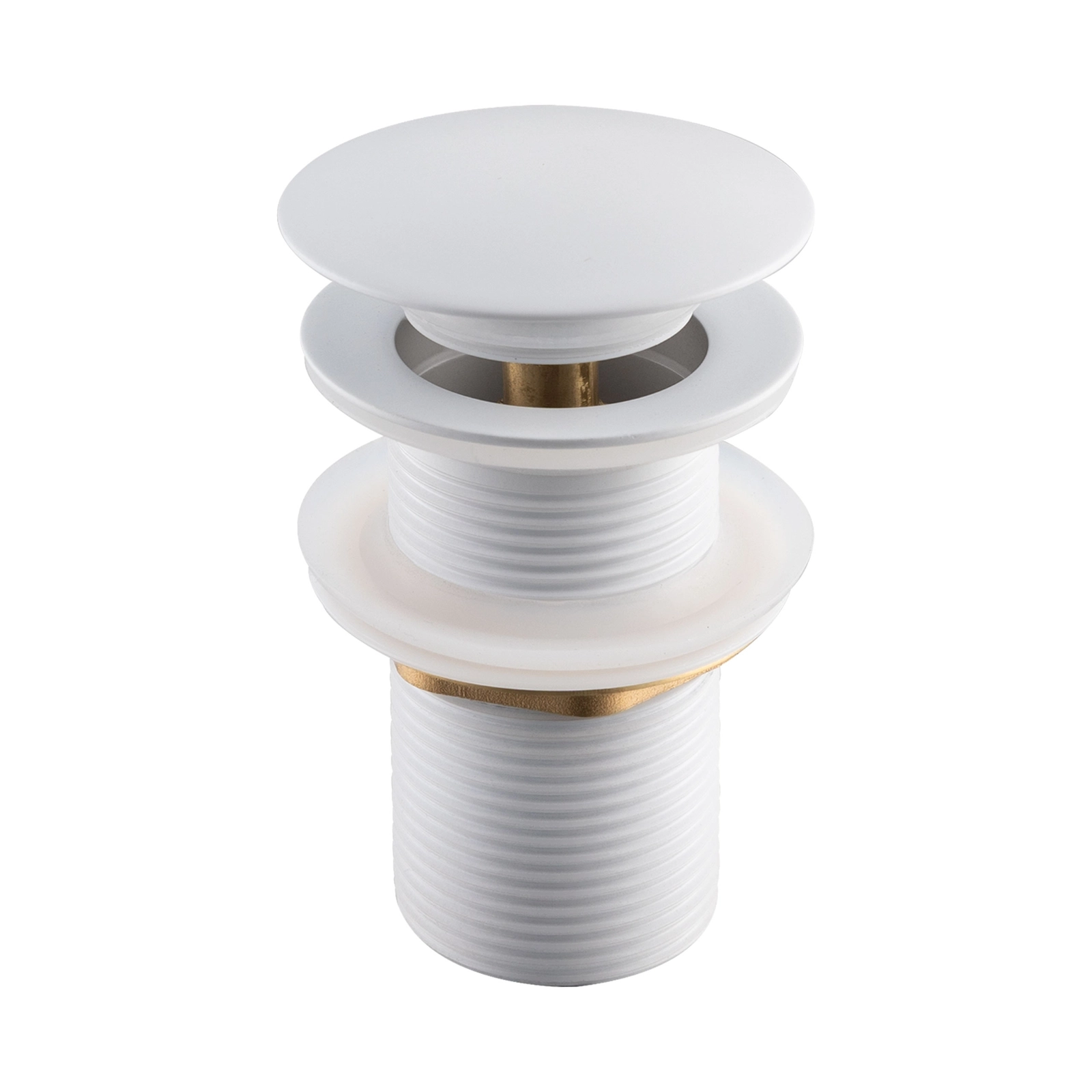 Kriaukles voztuvas baltas Praustuvo vožtuvas be persipylimo Balneo Click Clack A Baltas - Image 1