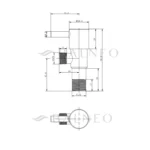 Prietaisinis kranelis Balneo Model 1 - Image 4