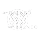 Lietaus dušo galva Balneo Cascade Model 1 - Image 14