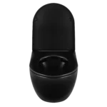 Pakabinamas klozetas Balneo Luna White su lėto nusileidimo dangčiu Rimless bekraštė konstrukcija - Image 6