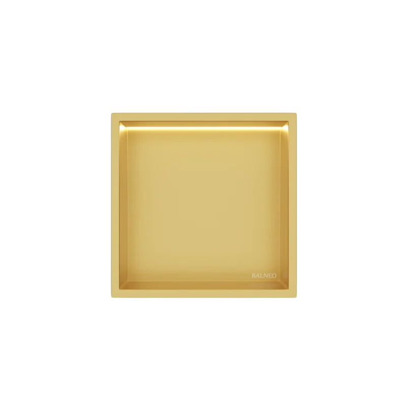 Įleidžiama sieninė lentyna Balneo Wall-Box One LED 30x30x10cm