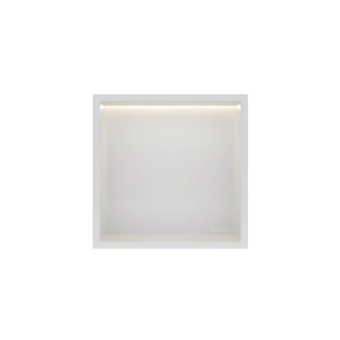 Įleidžiama sieninė lentyna Balneo Wall-Box One LED 30x30x10cm - Image 2