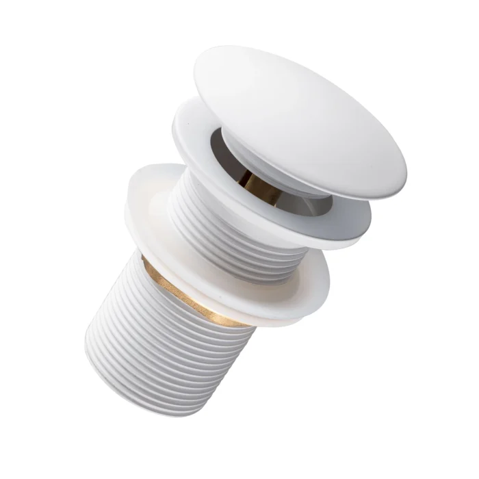 Praustuvo vožtuvas be persipylimo Balneo Click Clack A Baltas - Image 2