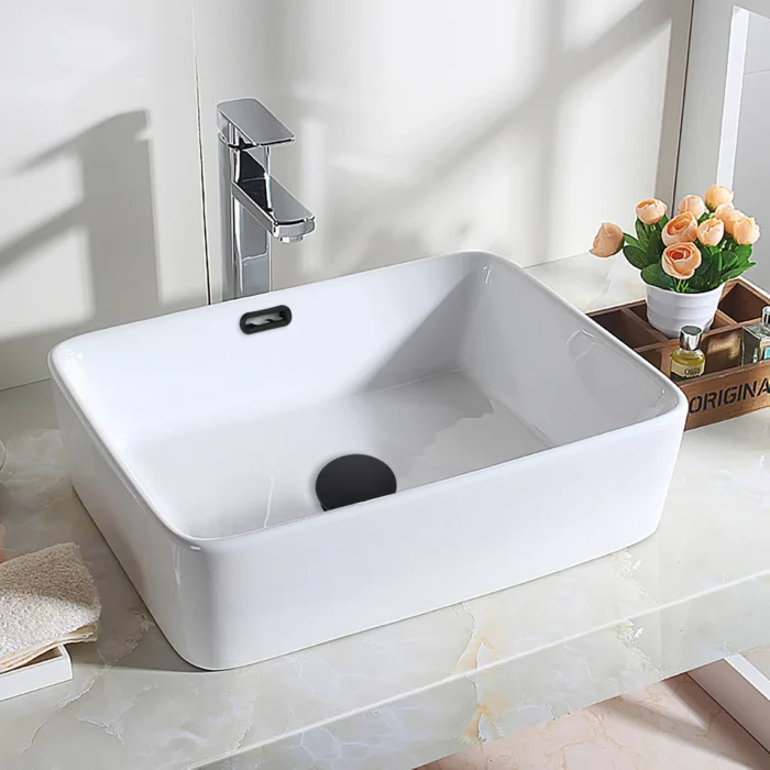 Praustuvo vožtuvas su persipylimu ir nešvarumų krepšeliu Balneo Click-Clack F - Image 2