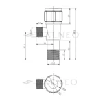 Prietaisinis kranelis Balneo Model 2 - Image 4