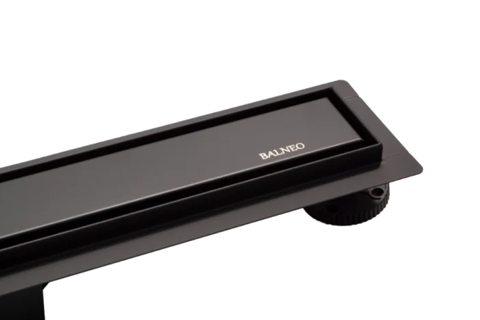 Dušo latakas juodas modernus