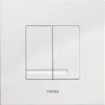 WC nuleidimo mygtukas baltas