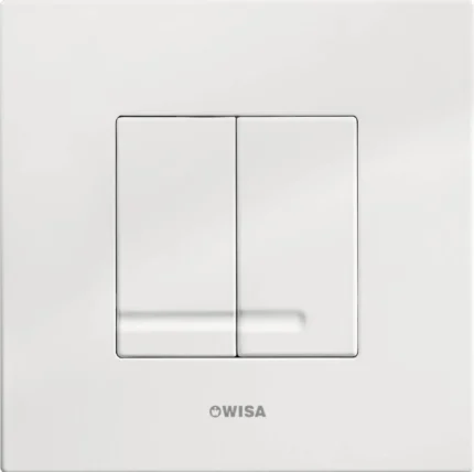 WC nuleidimo mygtukas baltas