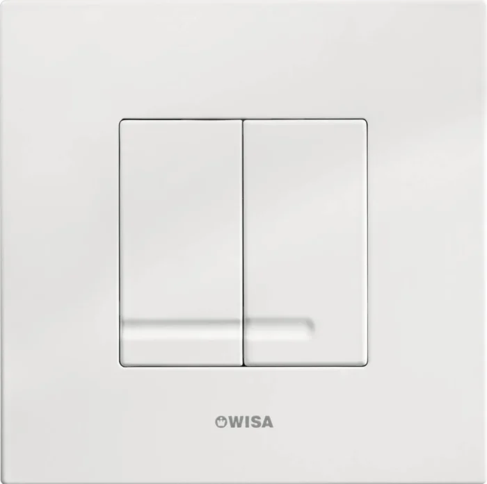 WC nuleidimo mygtukas baltas