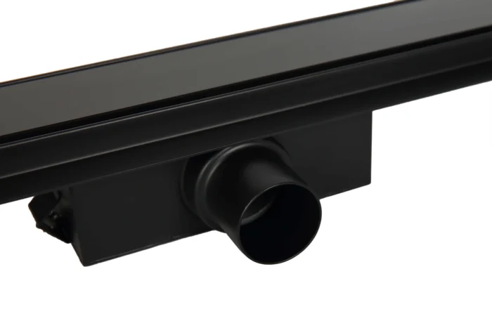 Dušo latakas Balneo G‑Drain Next Milky stiklinis juodas - Image 3