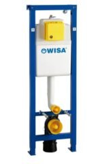 Potinkinis WC komplektas WISA rėmas 110cm+ Balneo klozetas + WISA baltas mygtukas - Image 3