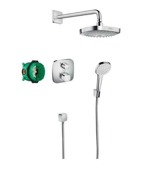 Croma Select E Potinkinis dušo komplektas Hansgrohe Croma Select E180 27294000 - Image 1