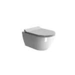 Pakabinamas klozetas GSI Pura COMPACT Swirlflush su lėtaeigiu dangčiu 549549 + 881611 + FSIR GSI